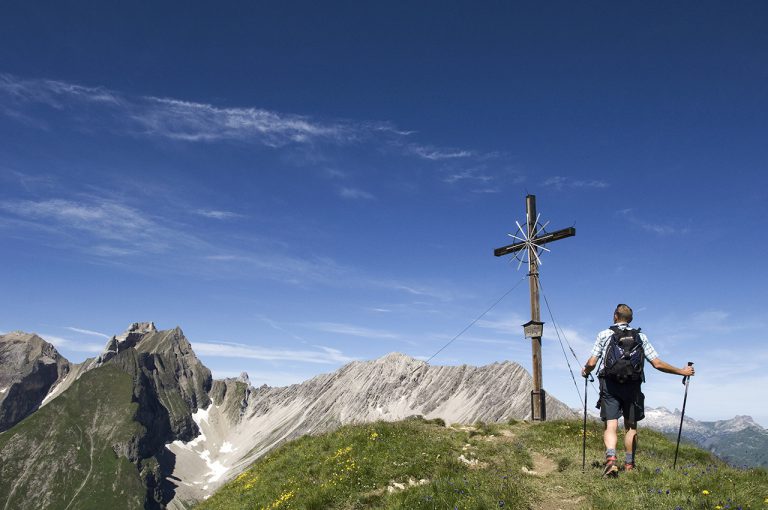 Bergpanorama im Lechtal