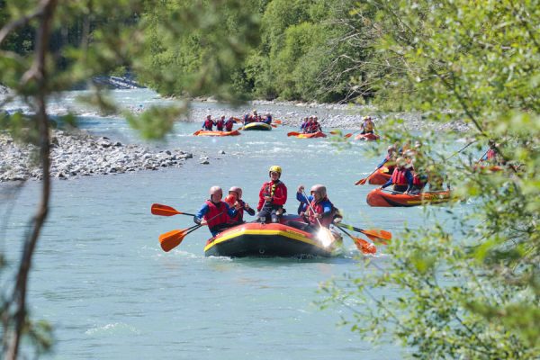 Rafting im Lechtal